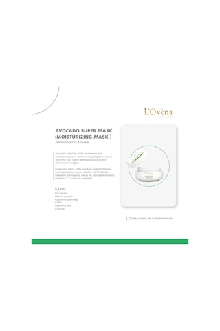 Lovena De Paris Avocado Super Mask 150 ML