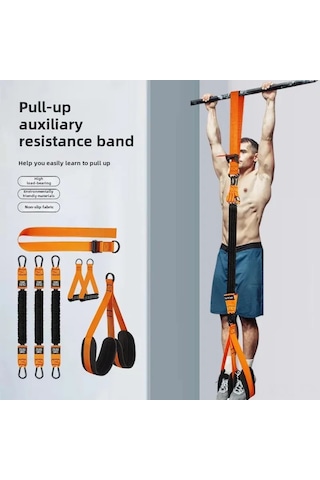 Konesam Güç Antrenmanı İçin Ayarlanabilir Ağırlıklı Ağır Duty Direnc Bandı - Diz Desteği Ve Yukarı Çekim Yardımı İle Vücut Geliştirme