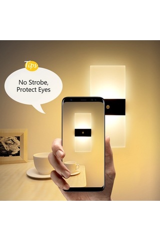 Fastbuy Akıllı Manyetik Duvar Lambası: Kompakt Gece Aydınlatması Koridor, Banyo, Bebek Odası Diğer