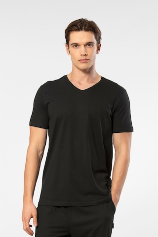 Cacharel Erkek V Yaka T-shirt 2170/siyah