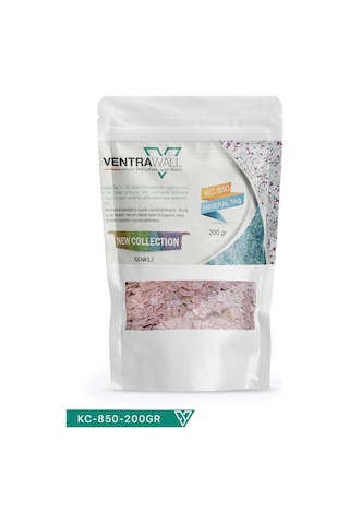 Ventrawall Pembe Renkli Doğal Mineral Taş Kc-850-200Gr