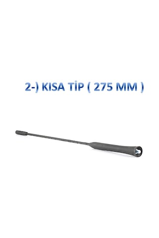 Ford Fiesta B-max Courier Connect Anten Erkek Tip - Kısa 275 Mm