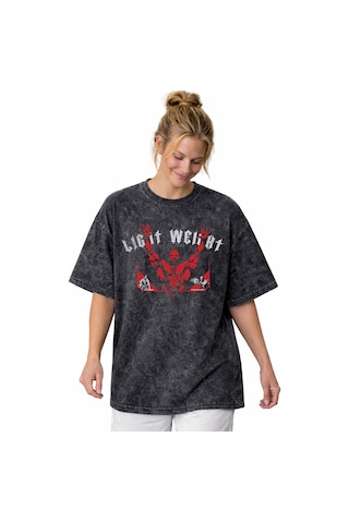 Light Weight Ronnie Coleman Fitness Bodybuilding Baskılı Unisex O Siyah