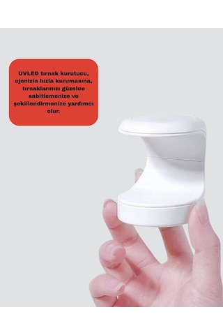Usb Bağlantılı Tırnak Kurutucu Bilgisayar Ve Powerbank İle Uyumlu Mh-hs1450-3328