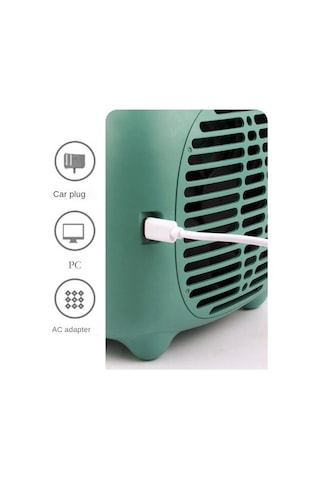 Masaüstü Küçük Fan Sessiz Ofis Masası Elektrikli Fan Öğrenci Hava Soğutmalı, C C94frf Sarı