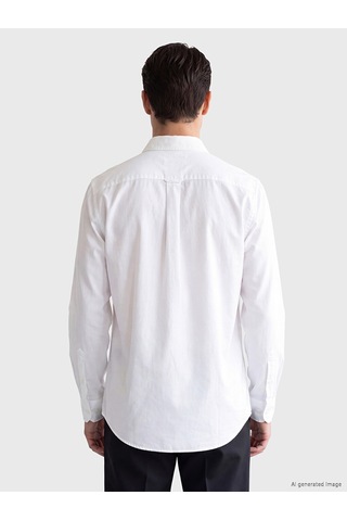 Lcwaıkıkı Classic Beyaz Regular Fit Erkek Gömlek