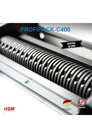 HSM Profipack C400 Karton İşleme Makinesi / Ambalaj Dolgu Malzemesi Makinesi