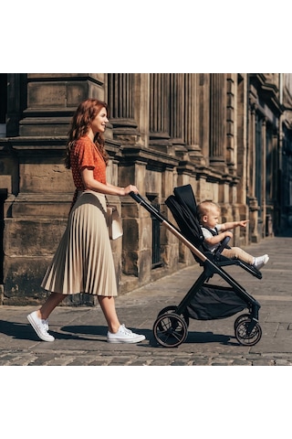 Bagi Litego Cosmo Travel Sistem Bebek Arabası Black