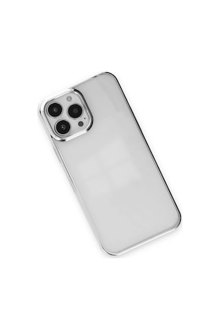 Northcity Apple İphone 14 Pro Uyumlu Kılıf Element Silikon - Gümüş