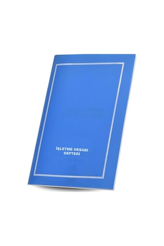 Gülpaş İşletme Hesabı Defteri Plastik Kapak 21x30 24 Yaprak 131