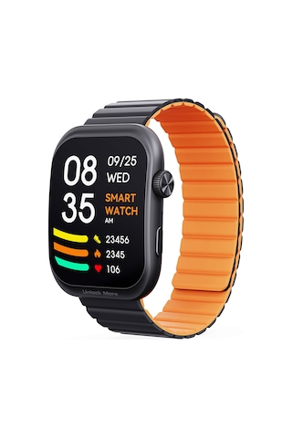 Aukey SW-1U-GY Smart Watch 1 Ultra 2" Amoled Ekran Ip67 Akıllı Saat (Distribütör Garantili)