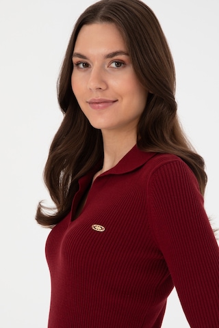 U.S. Polo Assn. U.s. Polo Assn. Kadın Bordo Kazak /triko 50317524-vr014