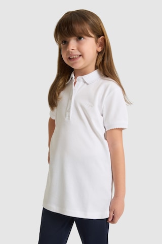 U.s. Polo Assn. Kız Çocuk Beyaz Tişört Basic 50328218-vr013