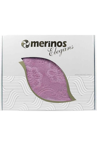 Merinos Elegans Tek Kişilik Battaniye Çiçek Desen Battaniye Pembe