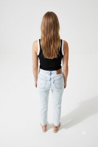 Levi's 501 Crop Kadın Jean Pantolon - Healing Waters-0022 Açık Mavi