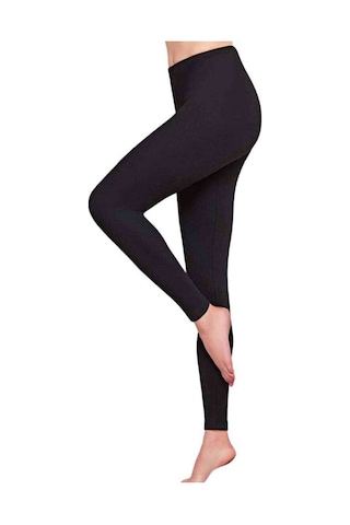 Tutku Kadın Kışlık Termal Sıcak Tutan Tayt Fanila Takım Set Siyahkarışık Xl Siyah