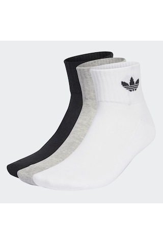 Adidas Ij5612 1/4 Socks 3p Çok Renkli