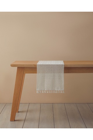 English Home Ruth Pamuk Runner 35x145 Cm Bej Bej