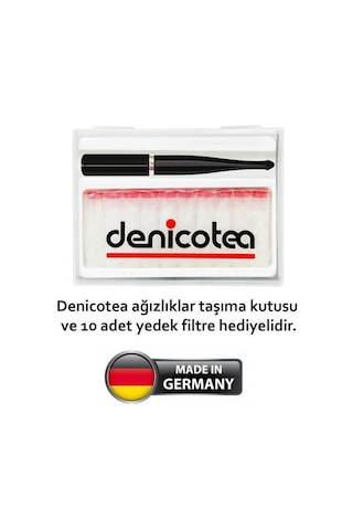 Denicotea 20260 Ejectör Filtreli Sig. Ağızlığı Syh/Silver
