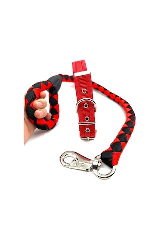 Orta Irk Köpek Gezdirme Ve Boyun Tasması Seti