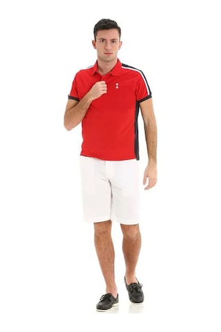 Slam Slam Polo E81 Erkek Renkli Polo Tişört Rwn Kırmızı