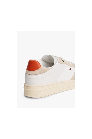 Tommy Hilfiger Th Sporty Cupsole Bej Kadın Sneaker-9602 Classic Beige