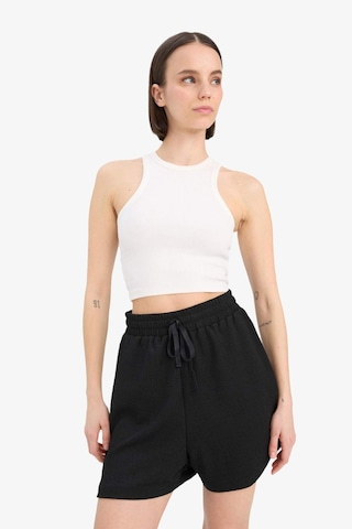 DeFacto Coool Loose Fit Bürümcük Şort A6223AX25SMBK81 Siyah