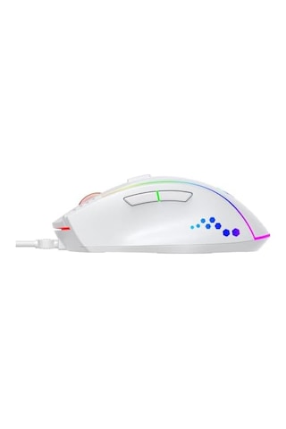 Blueforce Luxor Gaming Gamer Rgb Oyuncu Mouse 12800dpi Beyaz