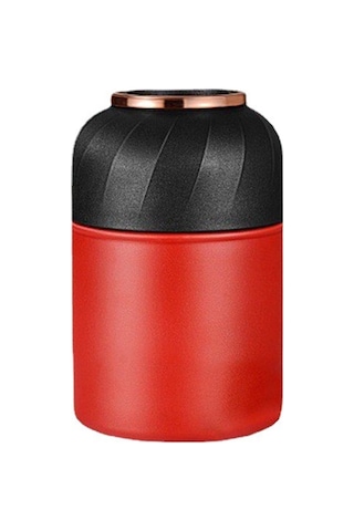 Lemestar Kırmızı 850ml 304 Çelik Termos Kavanoz, Çocuklar İçin Çift Kullanıma Uygun, Isı Saklama Ve Yemek Pişirme Fonksiyonu Çok Renkli