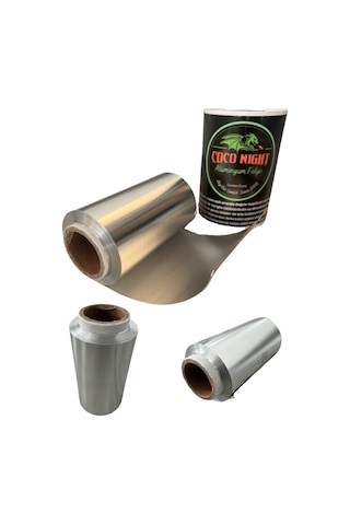 Coco Night 45 Mikron Micron 500 G Rulo Alüminyum Folyo, Nargile Folyosu