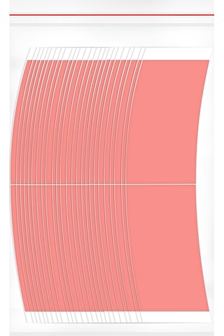 Walker Tape Sensi Tak Protez Saç Bandı Oval C (2 CM x 7.5 CM 36 Adet