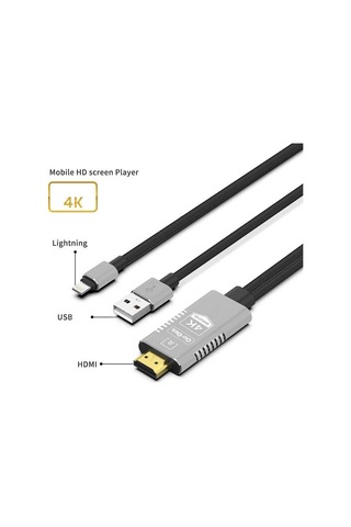 Go Des Gd-8278 Lightning Hdtv Kablo Siyah