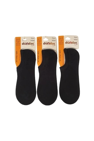Dündar Çorap Kadın Modal Plus Pastel Renk Sneaker Çorap 6876 - 12 Adet 001