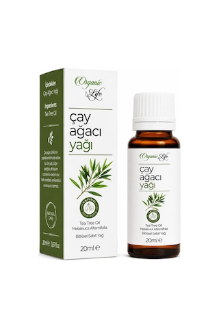 %100 Saf Çay Ağacı Yağı 20 Ml - Pürüzsüz Cilt Bakım Yağı