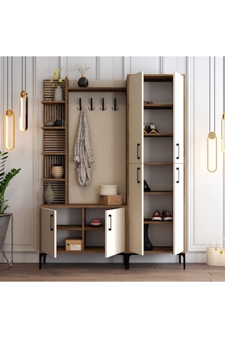 Variant Variant Viyana Da Portmanto Ceviz/Krem