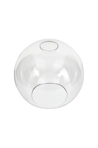 Mutfak Adası Kolye Hafif Zemin Lambası 1-5/8 İnç Fitter Aydınlatma Armatürü, 7.1 'çap, 6.3' Yükseklik Şeffaf