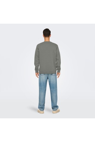 Only & Sons Dawson Erkek Yeşil Sweatshirt 22033193-casg Yeşil