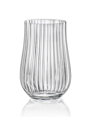 Bohemia Kristal Tulipa Jumbo Optikli 6’Lı Meşrubat Bardak Takımı