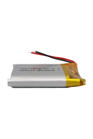 Powermaster 602530 3.7v 400 Mah Lityum Polimer Li-po Batarya Ciklet Pil