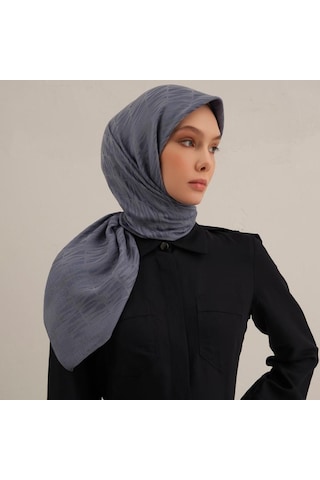 Armine E00oa0444083 26 Armine Lyocell Eşarp 3 Mavi