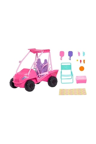 Jfv68 Plaj Arabası Oyun Seti - Barbie Mysteries: Beach Detectives Standart