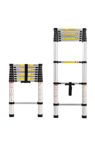 Packtech Alüminyum Teleskopik Merdiven 11 Basamak 2.6 M