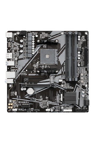 Gigabyte B550M K AMD B550 4733 MHz (OC) DDR4 Soket AM4 mATX Anakart