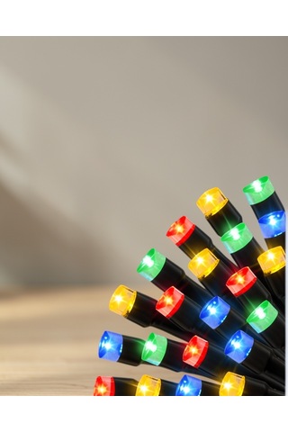 Led Perde Işık 2x2, Noel Ve Parti Dekorasyonu, 8 Fonksiyonlu