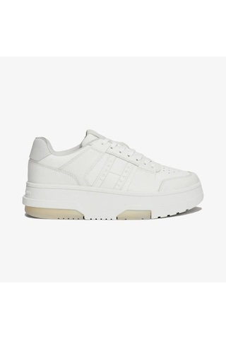 Tommy Hilfiger Tommy Jeans The Brooklyn Flatform Kadın Gri Sneaker Düz En0en02592 Gri
