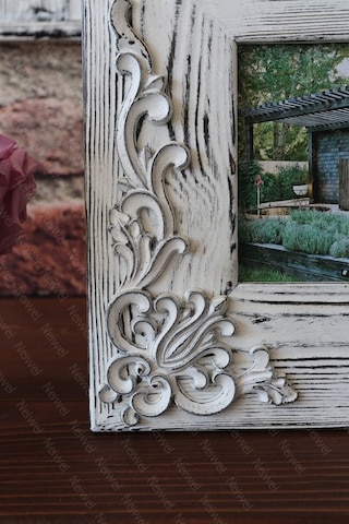 Neiwel Vintage Elsa Resim Ve Ayna Çerçevesi