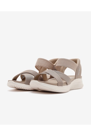 Skechers Ultra Flex 3.0 Kadın Bej Sandalet 119975 Tpe Bej