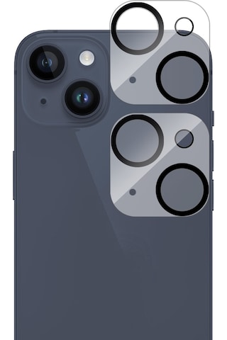 Buff Apple Uyumlu iPhone 13 / 13 Mini Kamera Lens 2 Adet Şeffaf