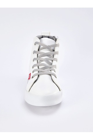 Denokids Ejderha Erkek Çocuk Beyaz Sneakers