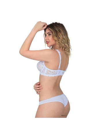 Emay Dantelli Toparlayıcı Sütyen Balenli Boş Kap 178